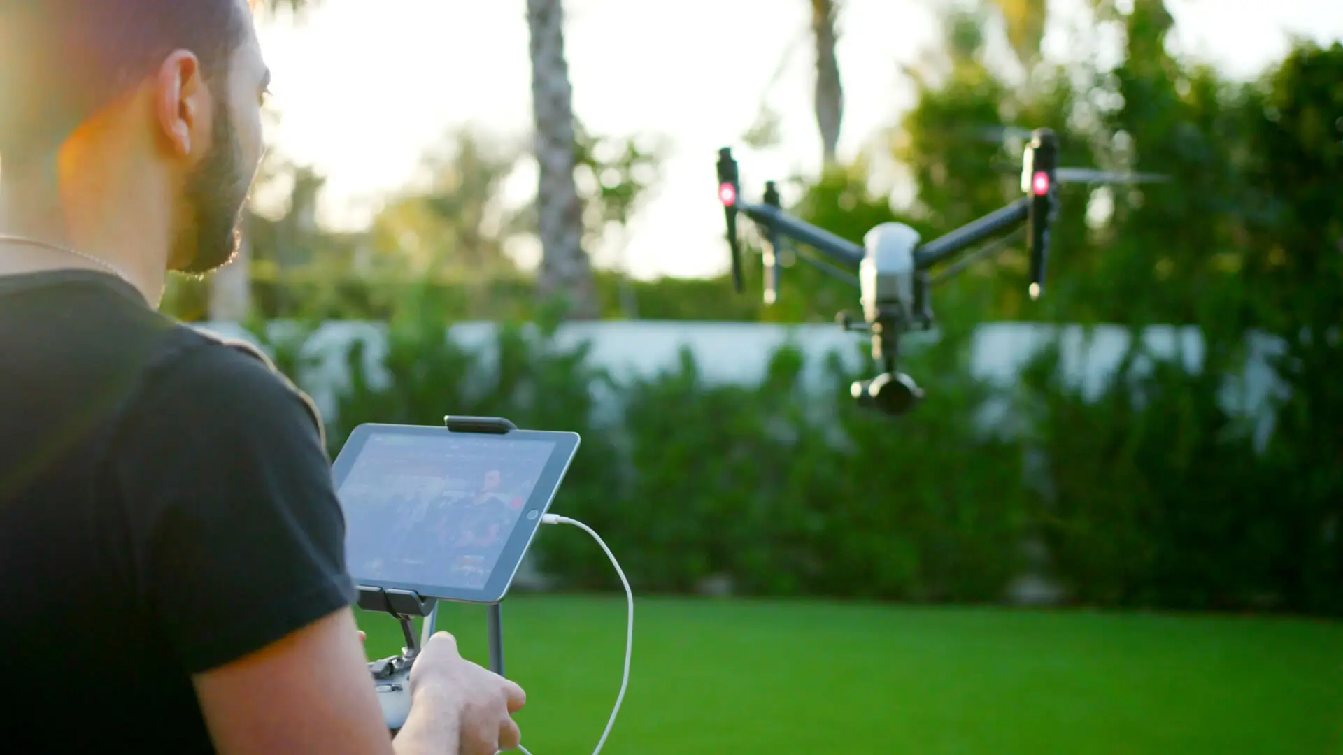 Real estate video production with drone in Los Angeles