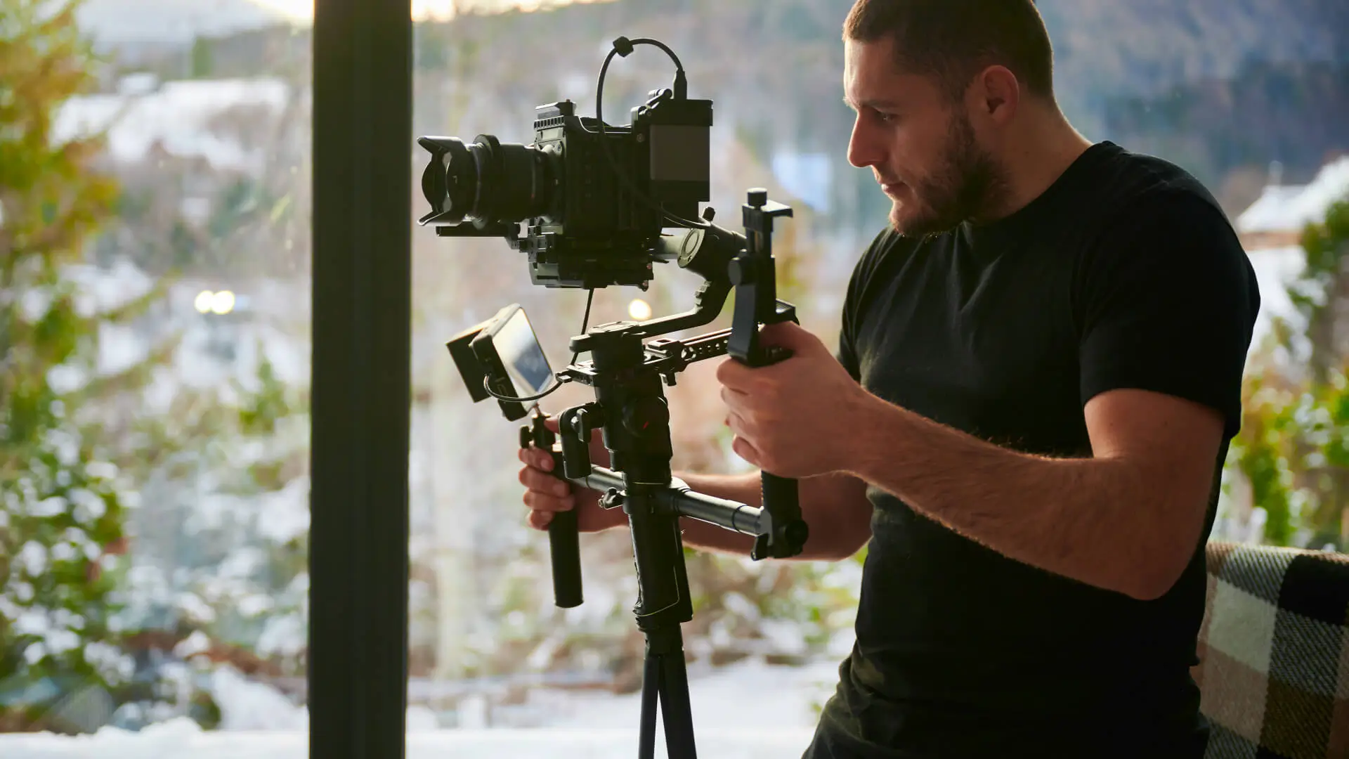 Real estate video camera operator in Denver