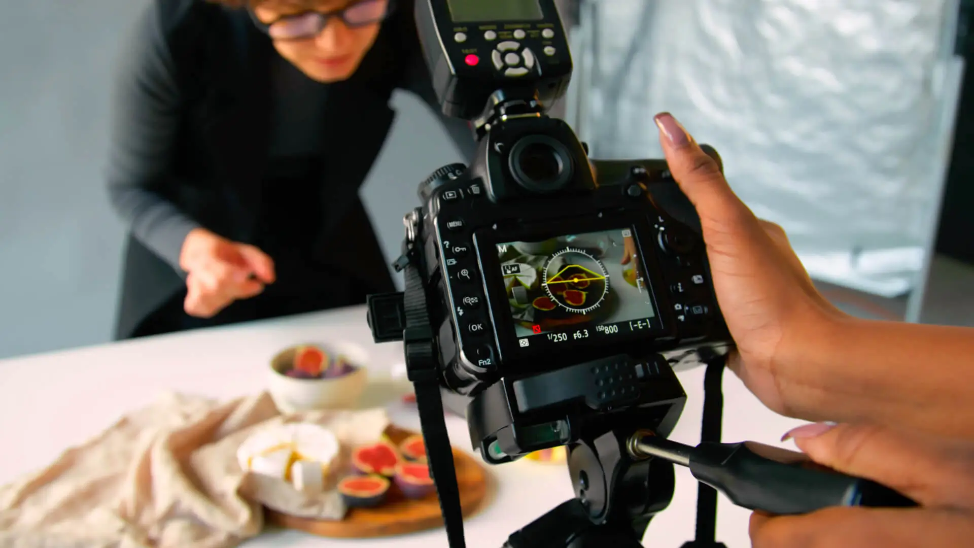 Product video production shoot in Los Angeles restaurant