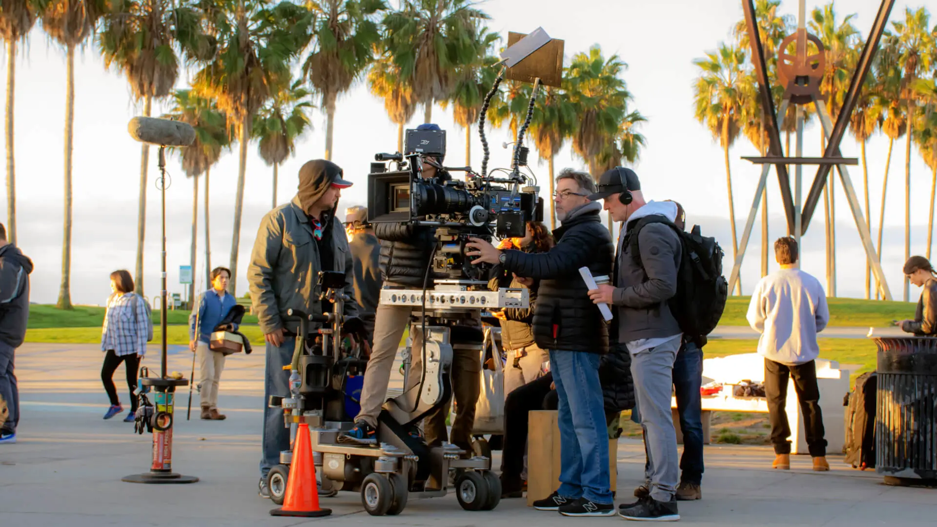 TV commercial production shoot in Los Angeles