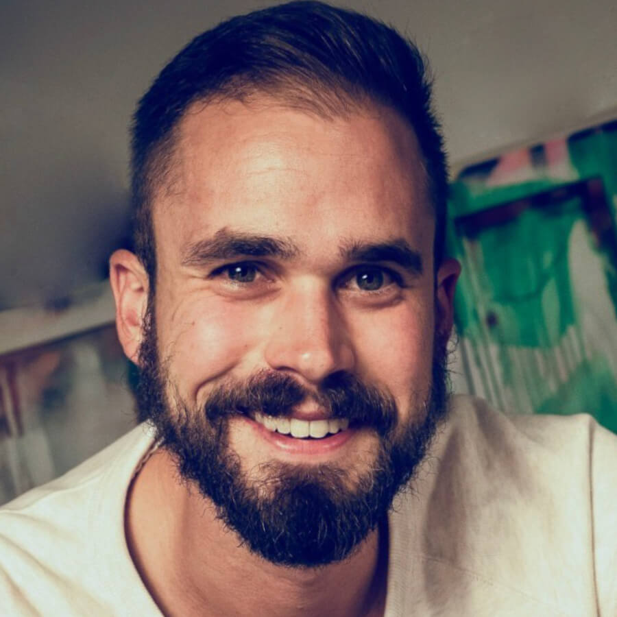 Portrait of Grant McGrath, Creative Director at Filmless