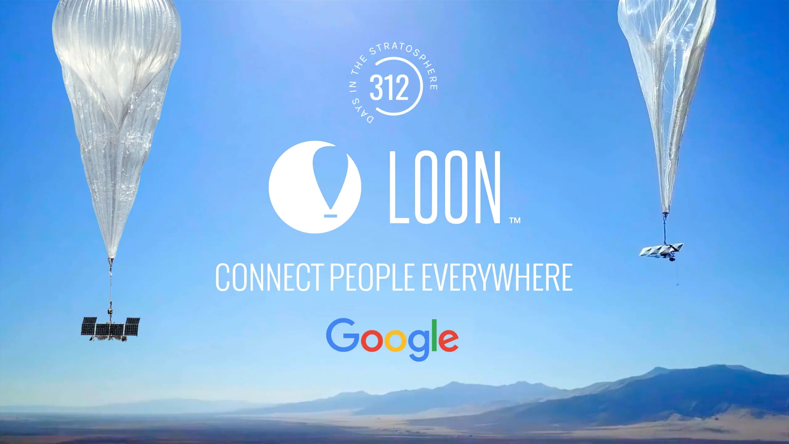 Brand video focusing on Google Loon's high-altitude internet access device.