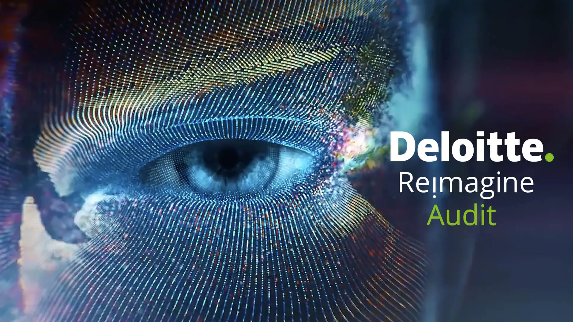 Brand video for Deloitte showcasing reimagined audit services.