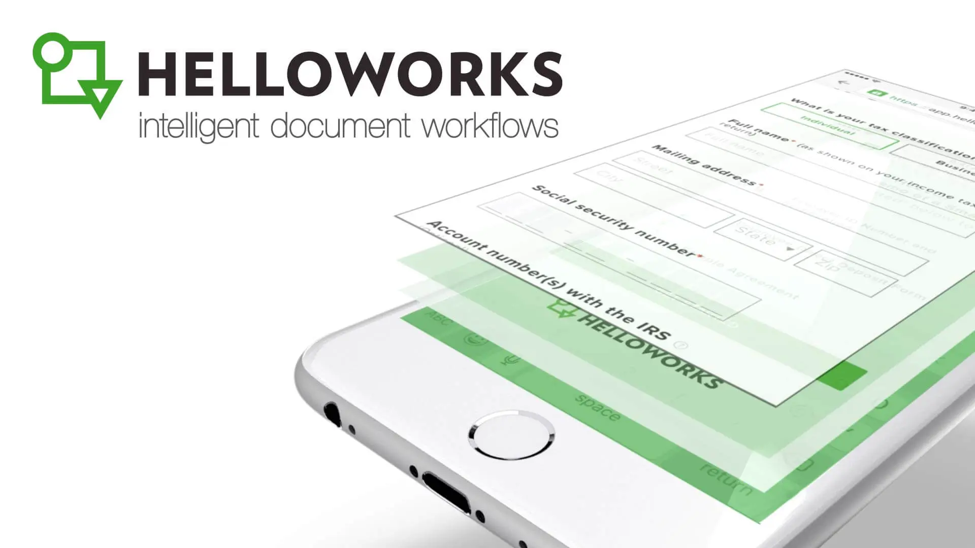 Software application video for HelloWorks' document solutions.