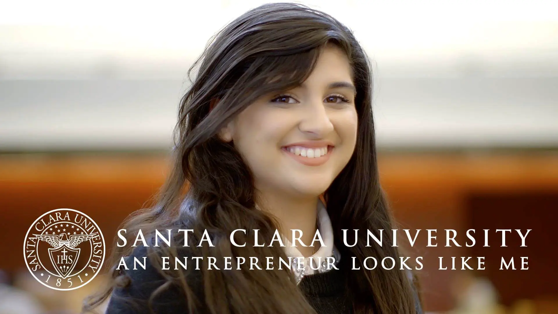 Promo video of a student entrepreneur at Santa Clara University (SCU)