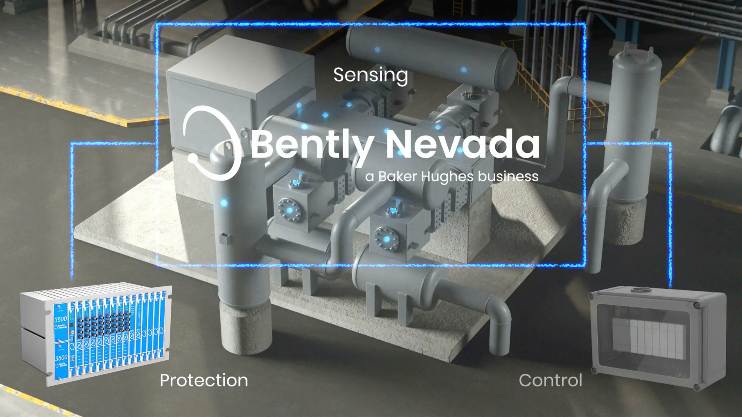 3D animated explainer video for tech product monitoring system.