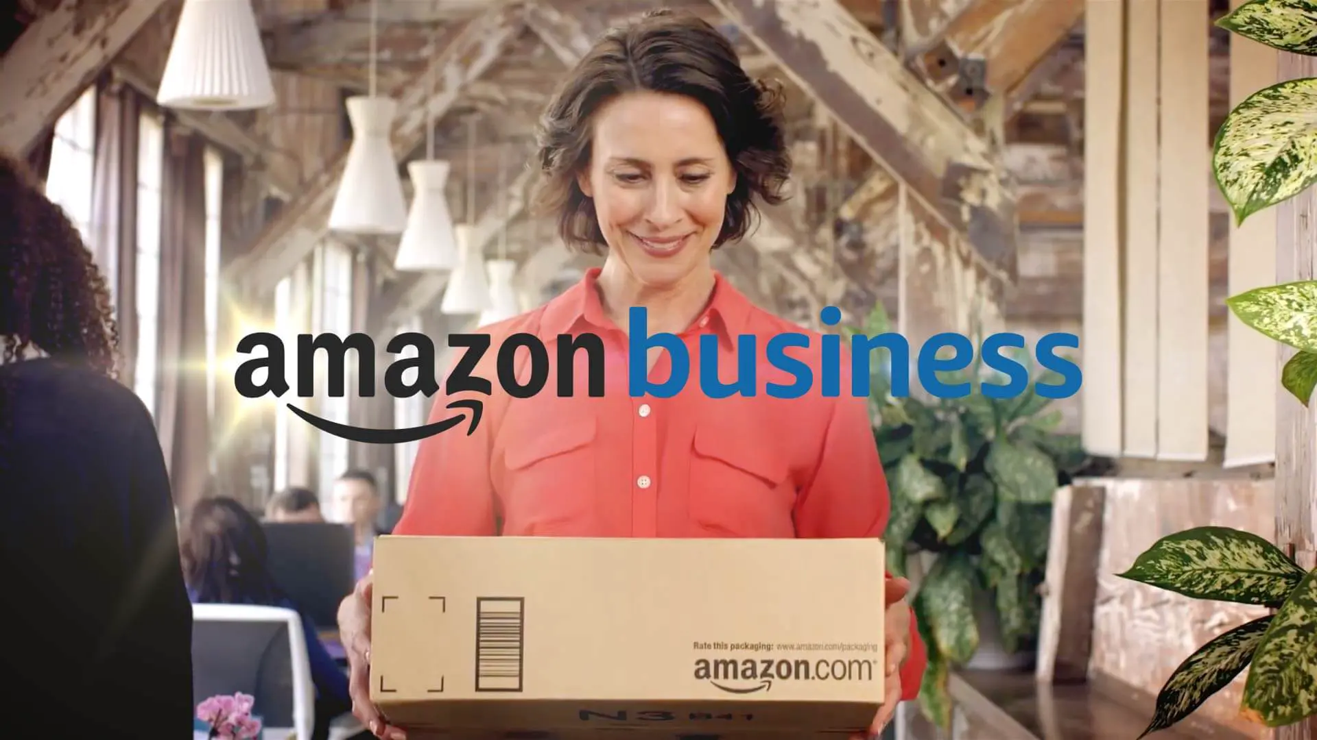 Promo video showcasing various business operations using Amazon Business