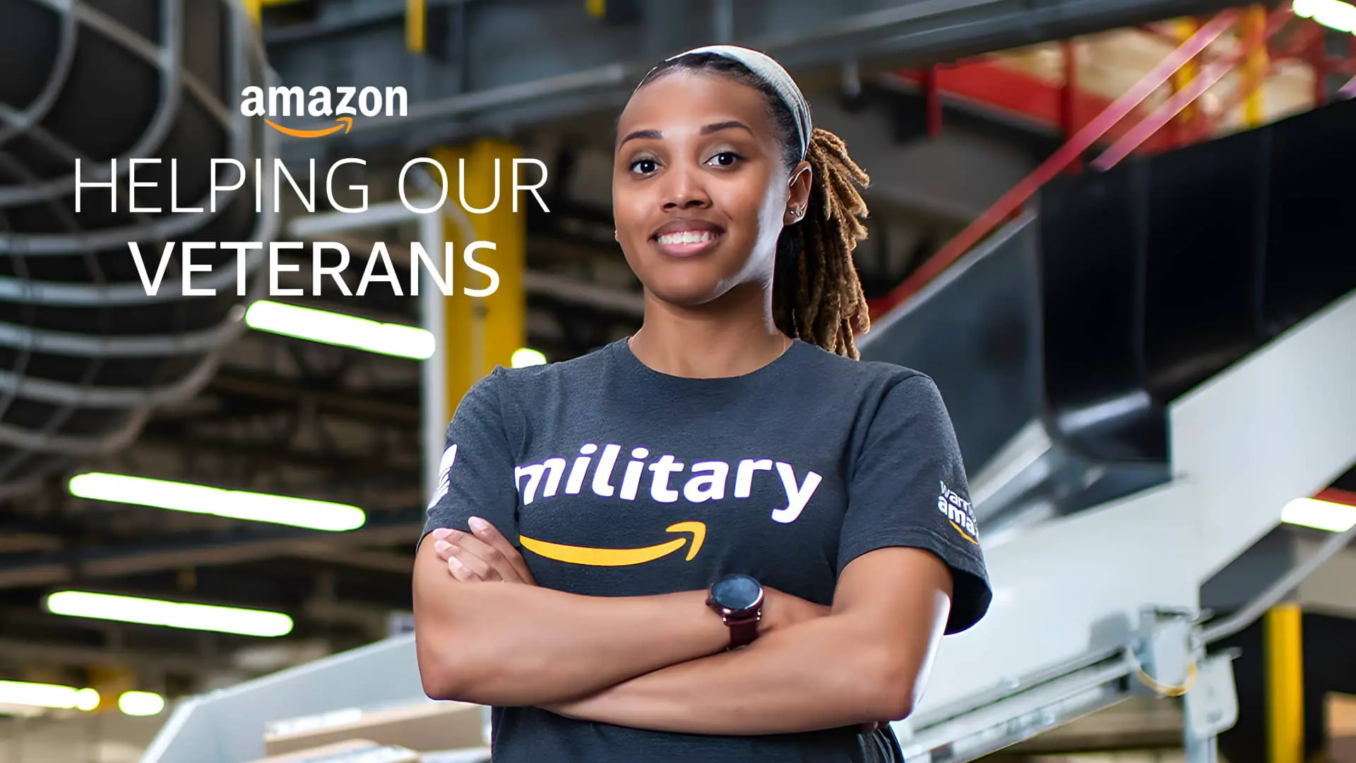 Testimonial video for Amazon’s Veteran program.