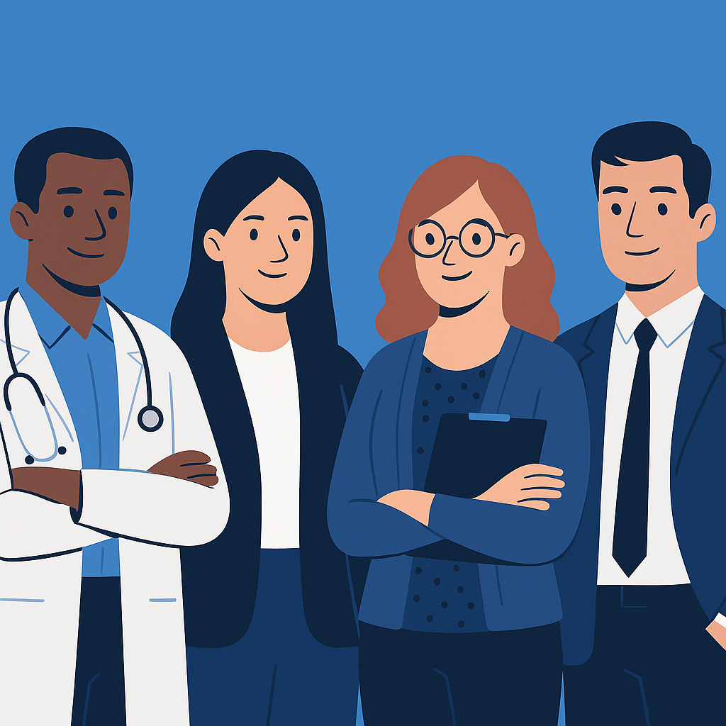 Group of profesionals