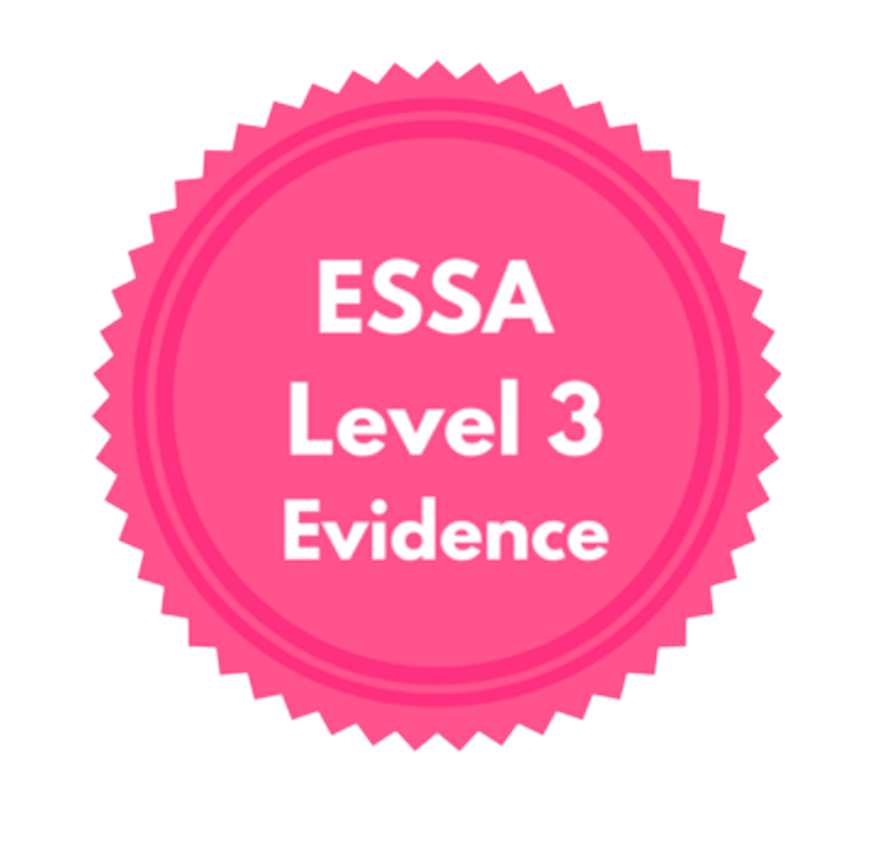 ESSA Level 3 Evidence badge
