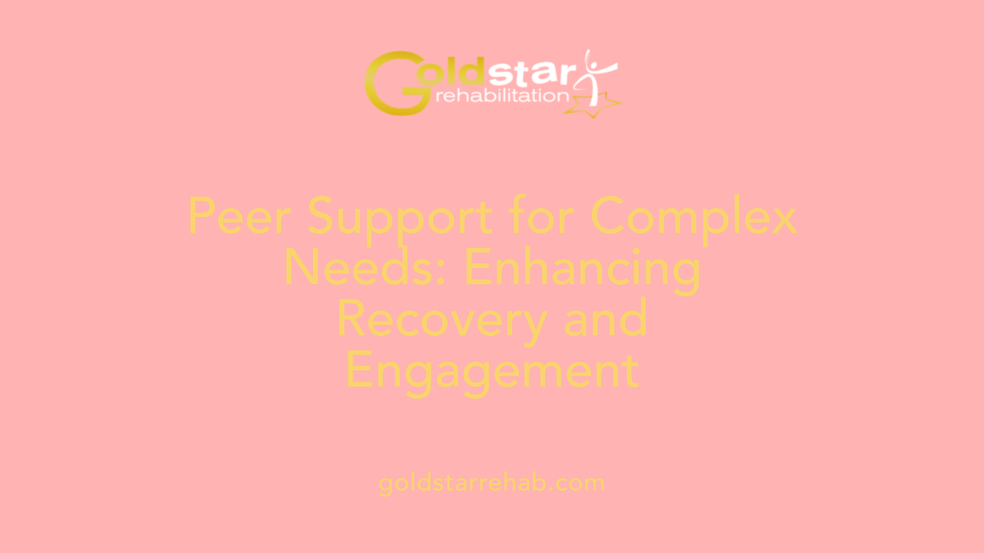 Peer Support for Complex Needs: Enhancing Recovery and Engagement