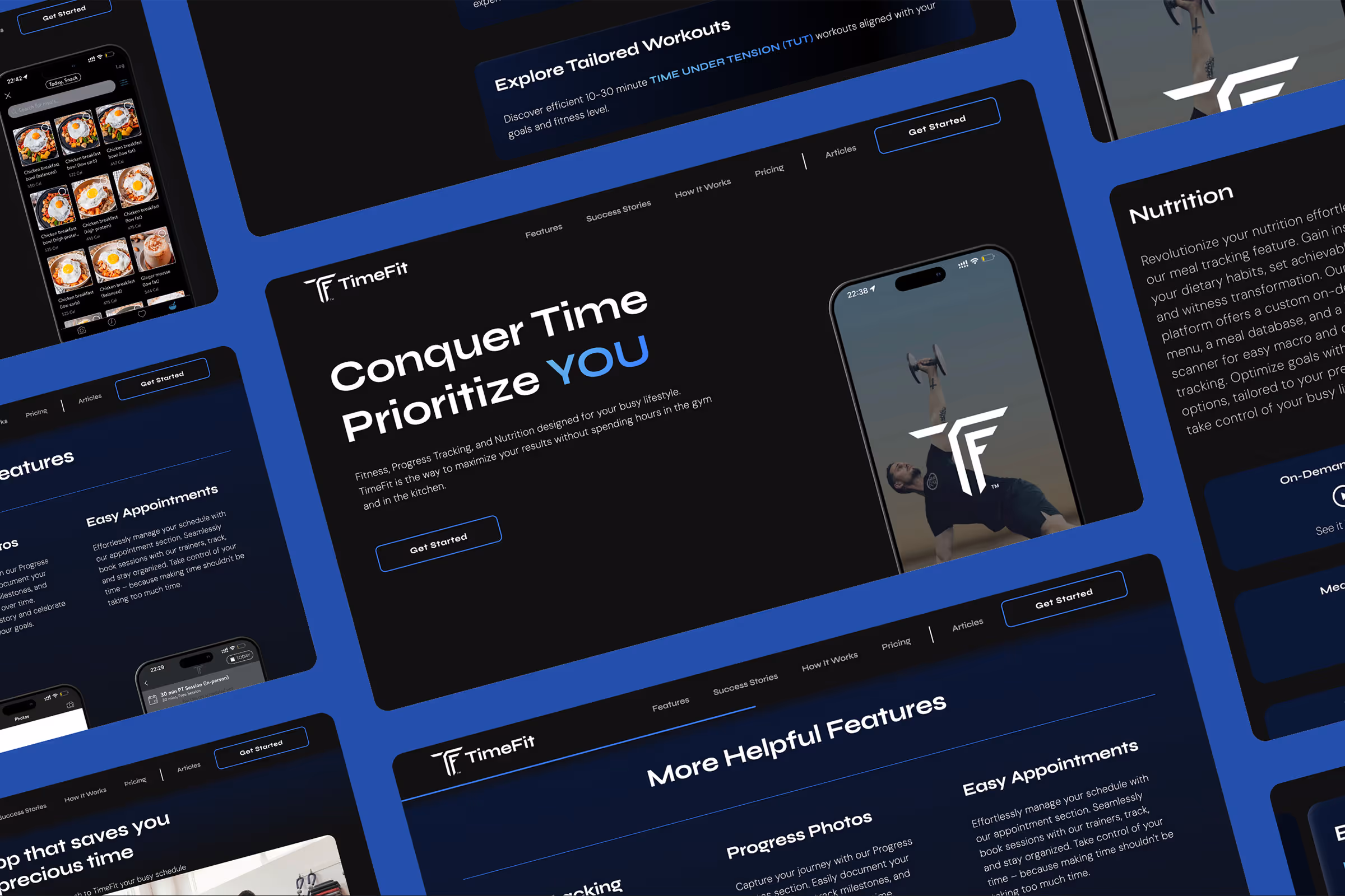 Designing a Powerful New Brand and Website for a Fitness App