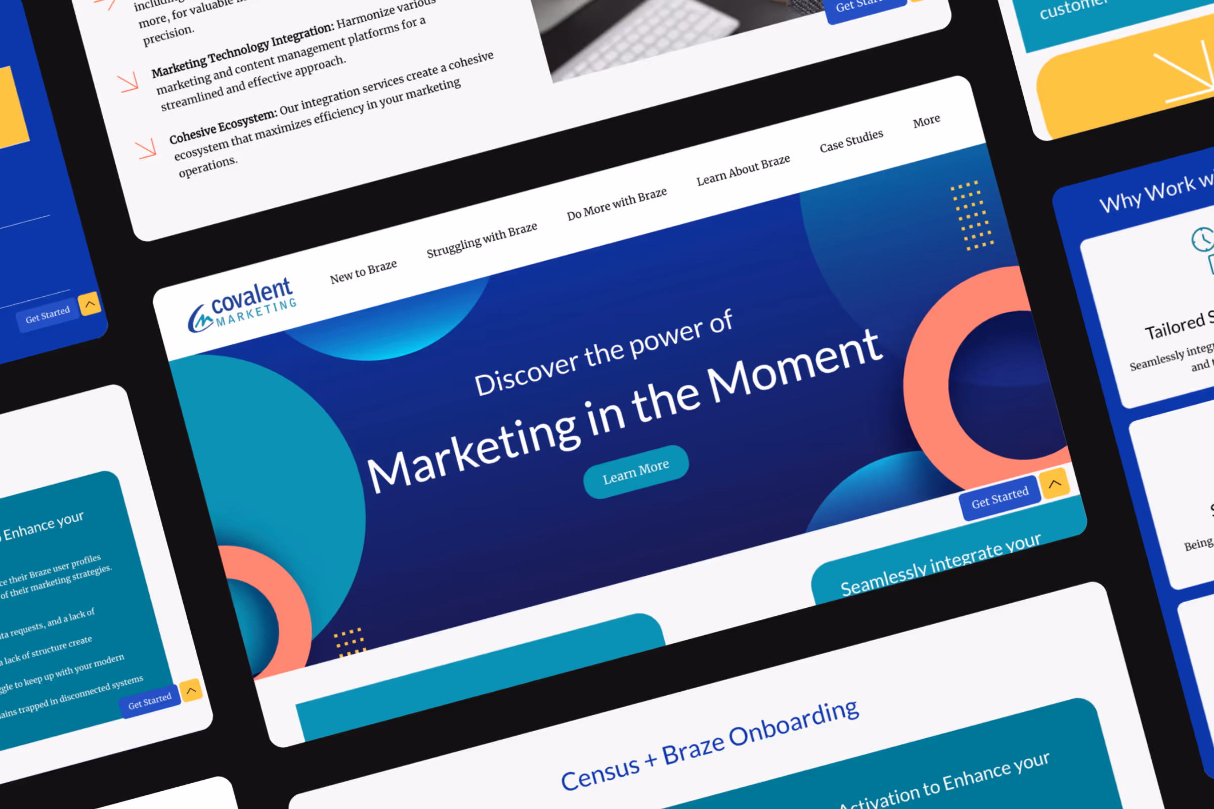 Website Redesign: Enhancing User Experience & Engagement with Braze
