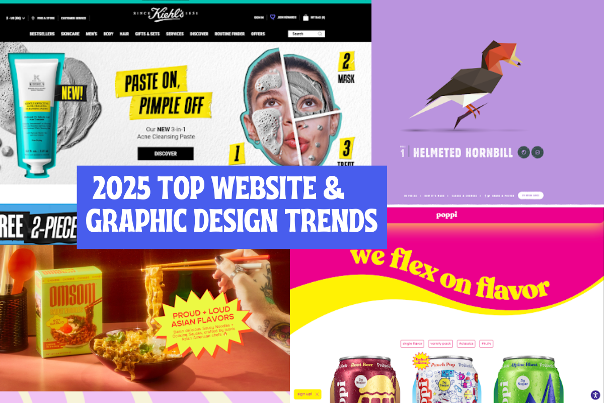 The 2025 Top Web and Graphic Design Trends