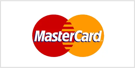 A mastercard logo on a white background.
