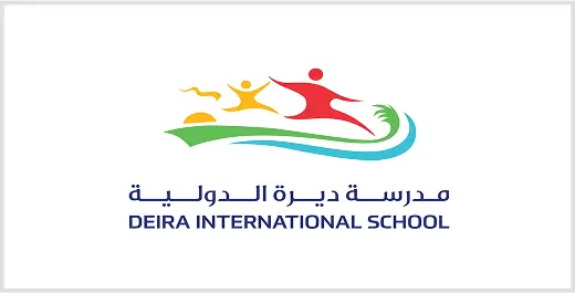 The logo for the deia international school.
