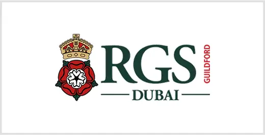 The logo for the royal dubai hotel.