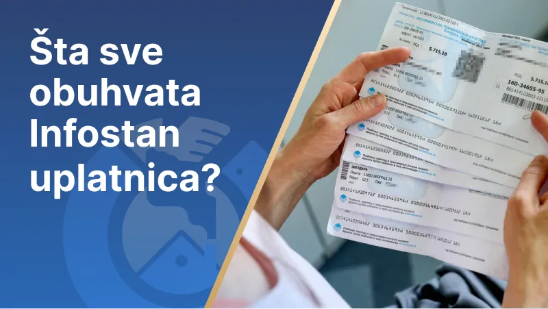 Šta obuhvata uplatnica Infostan Beograd u 2022?