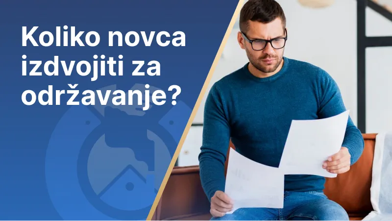 Koliko novca je potrebno izdvojiti za održavanje zgrade po stanu za 2022. godinu?