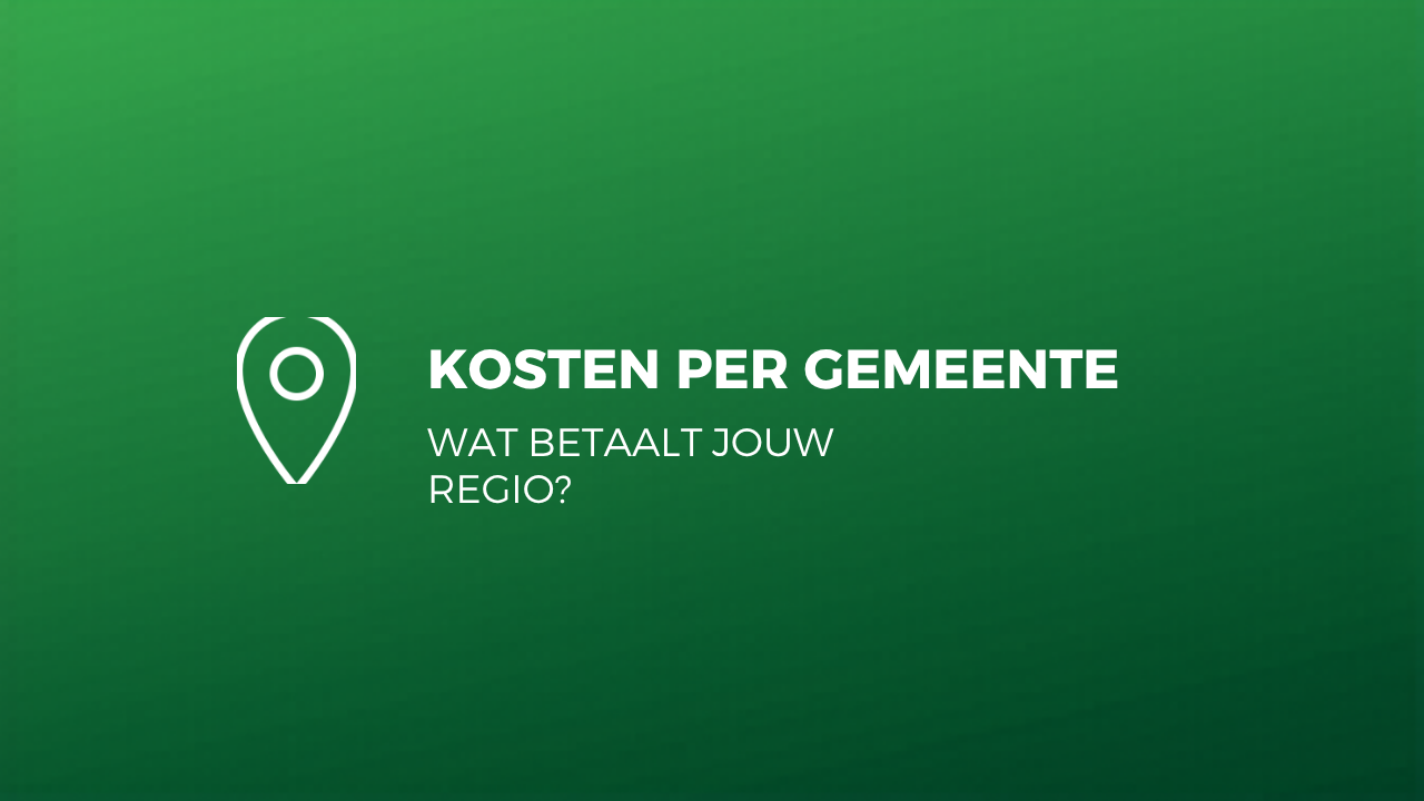 Blog cover: energierekening per gemeente 2026