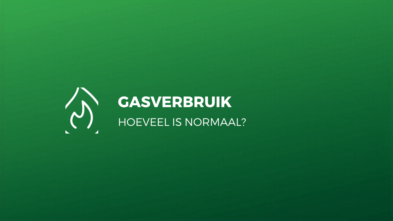 Blog cover: gemiddeld gasverbruik huishouden
