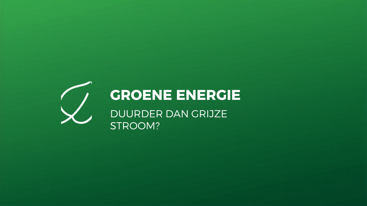 Blog cover: groene energie versus grijze stroom