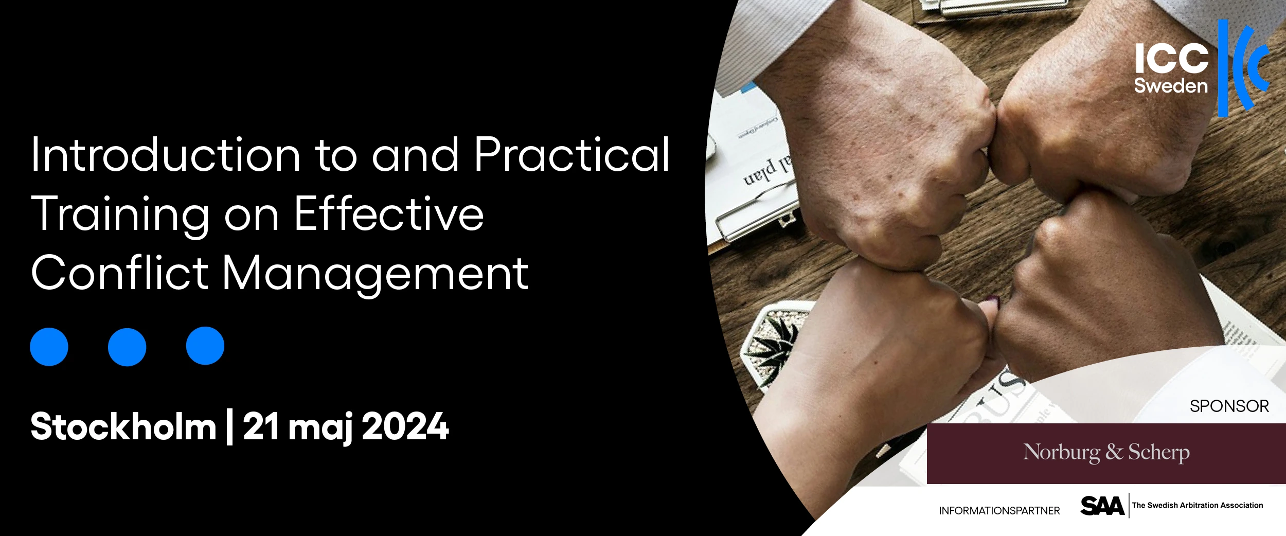 Introduction to and Practical Training on Effective Conflict Management