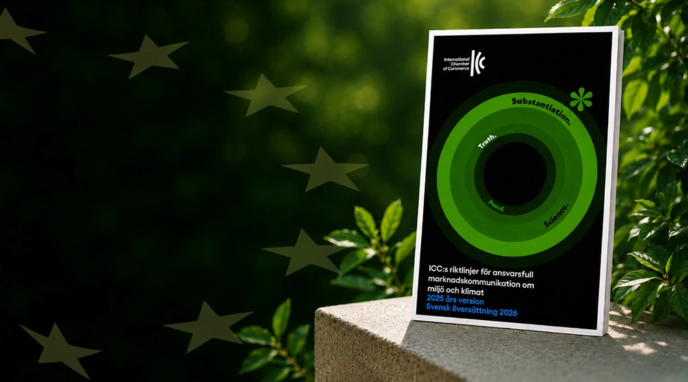Ansvarsfull miljö- och klimatkommunikation – praktisk tillämpning av ICC:s riktlinjer och EU:s nya krav