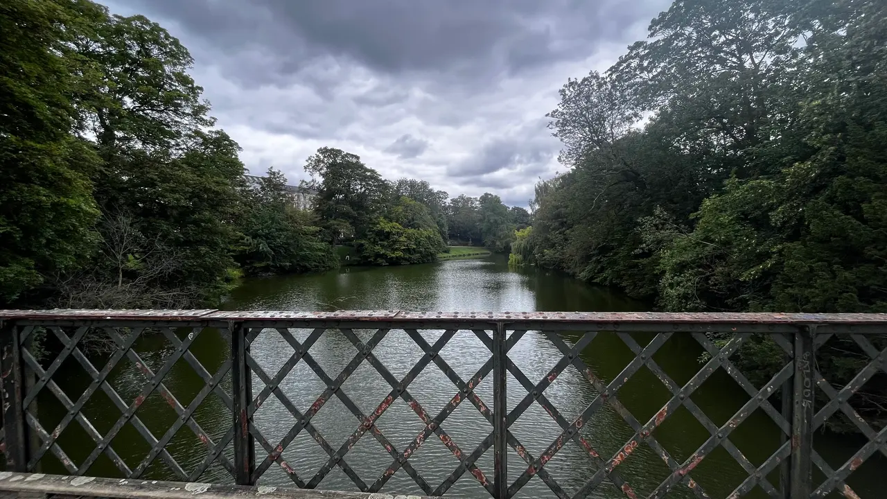  The bridge in Ørstedsparken 