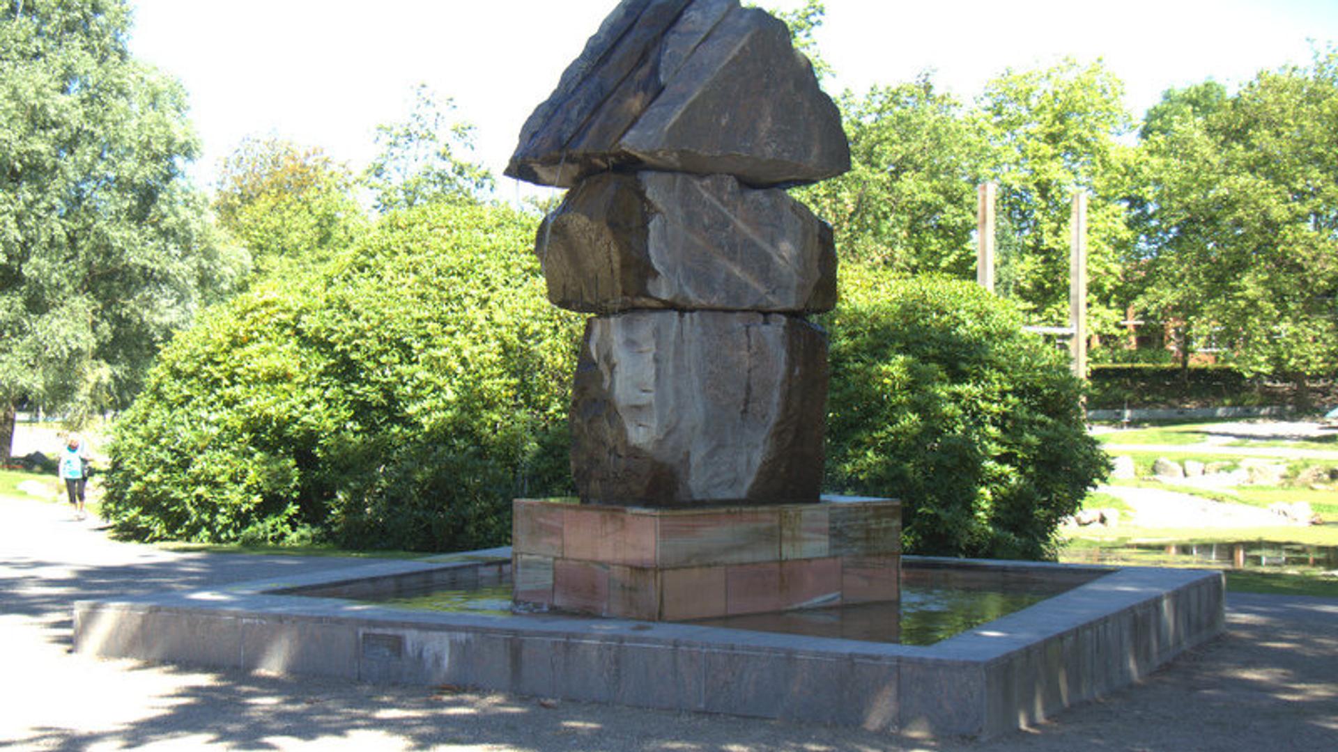 Aars Light Installation with Sculptures