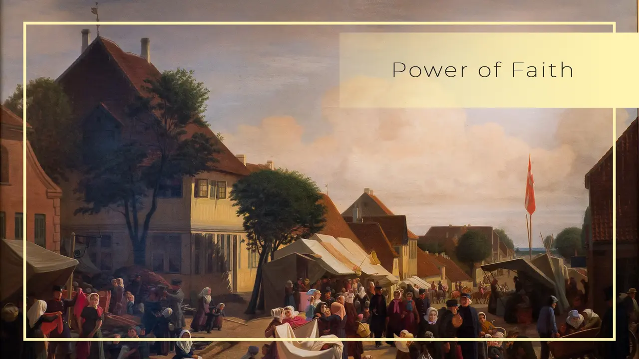 Can faith move people?
