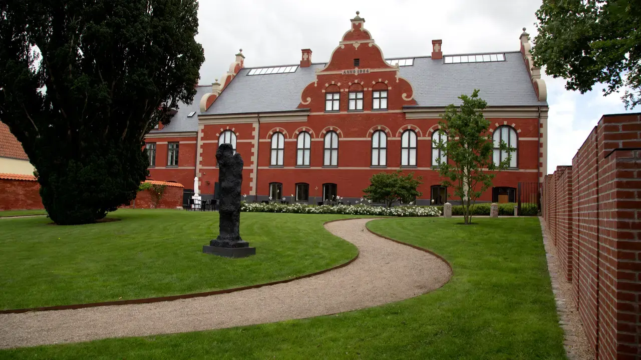 Der Garten des Ribe Kunstmuseums