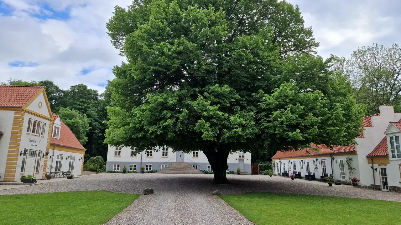 BramslevGaard, der Hofplatz