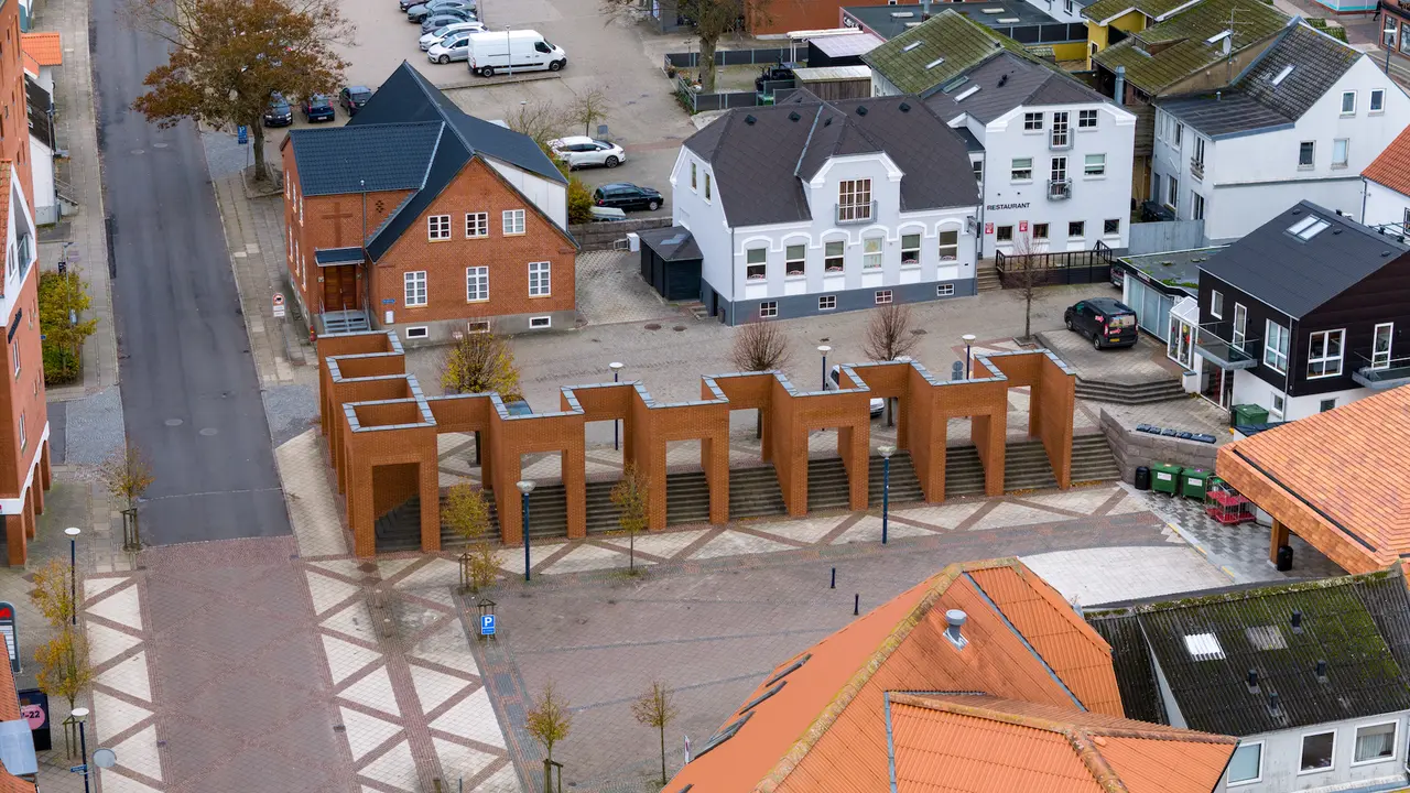 Stadt- und Kunstroute in Aars