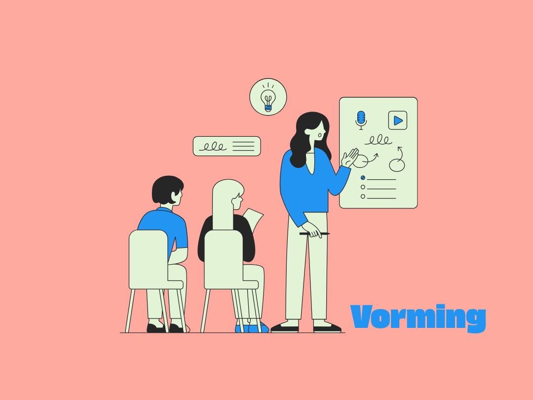 Een groep tijdens een vorming