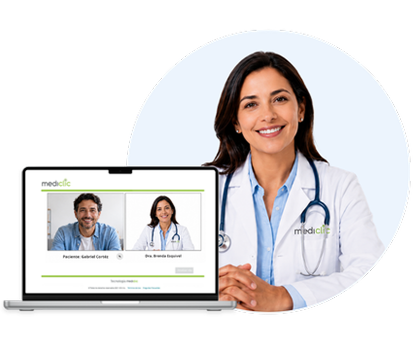 telemedicina, videollamada con el médico