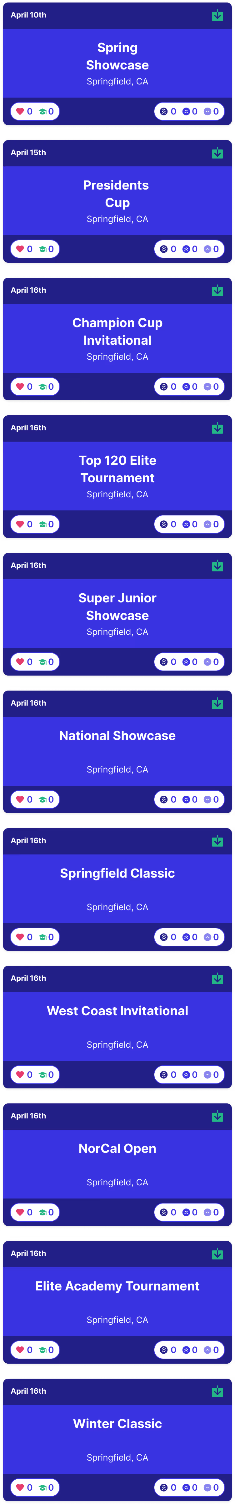 EventBeacon List SportsRecruits Halftime Report 2025