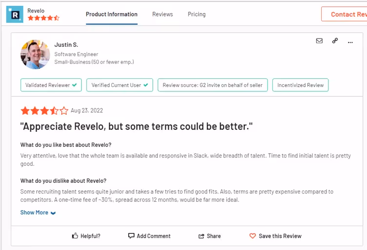 reviews about some alternatives