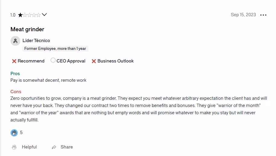 Lean Tech review