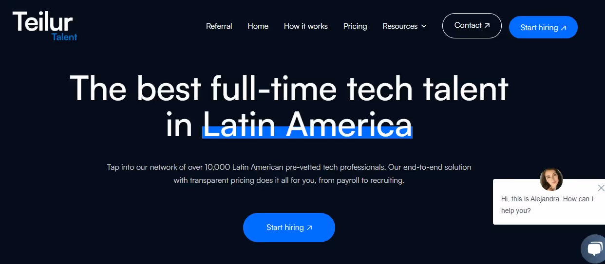 Teilur Talent vs Toptal vs Turing