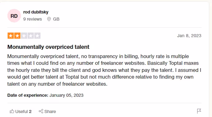 Toptal review