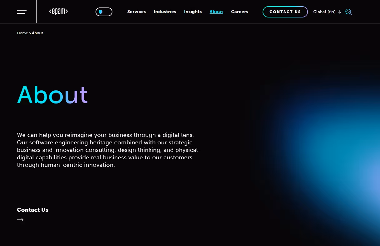 EPAM website