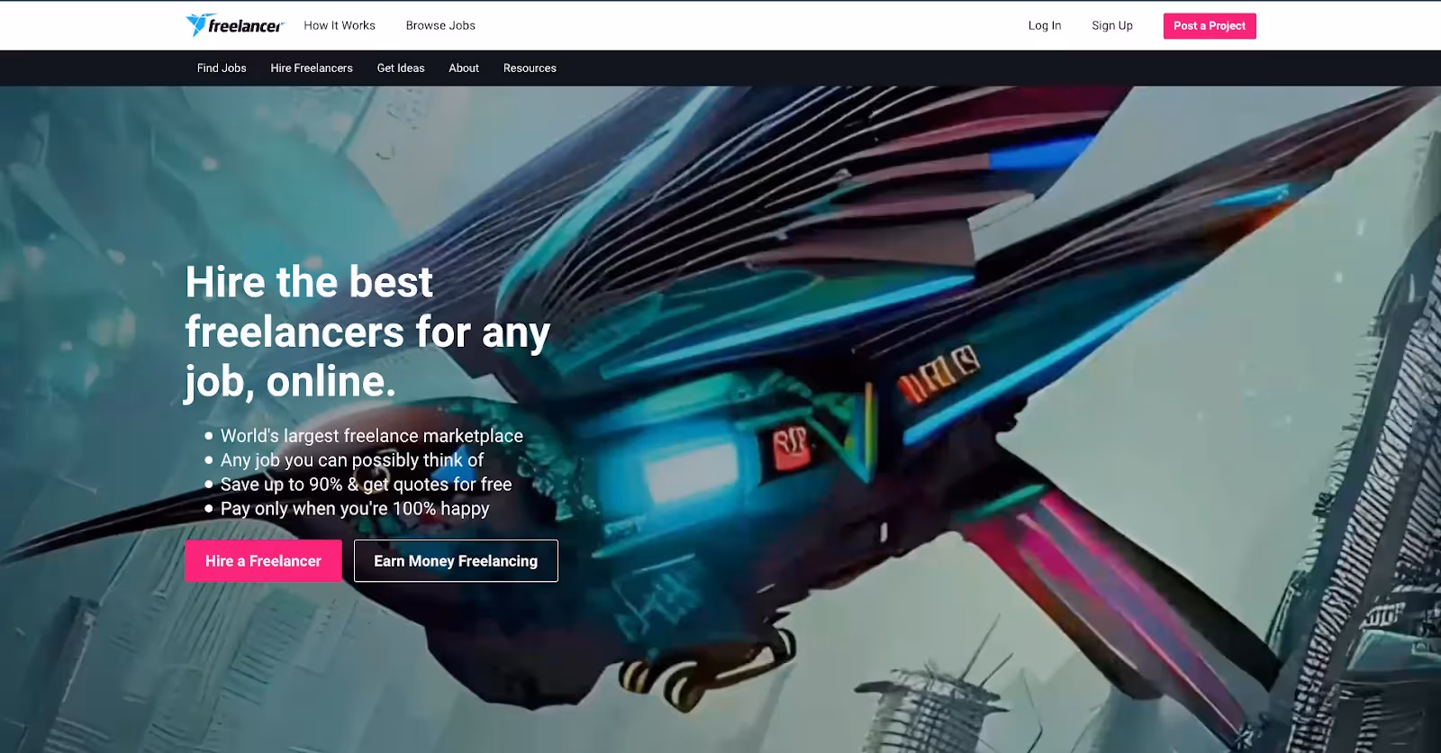 Freelancer website