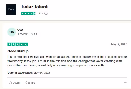 Teilur Talent reviews