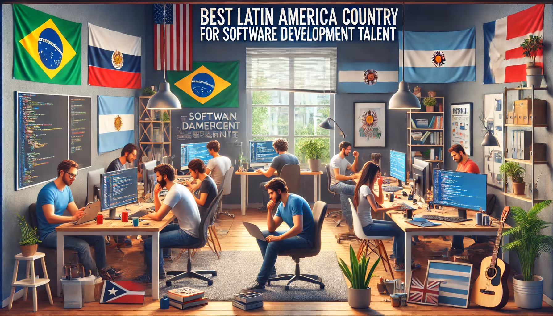 Best Latin American country for software development talent in 2025