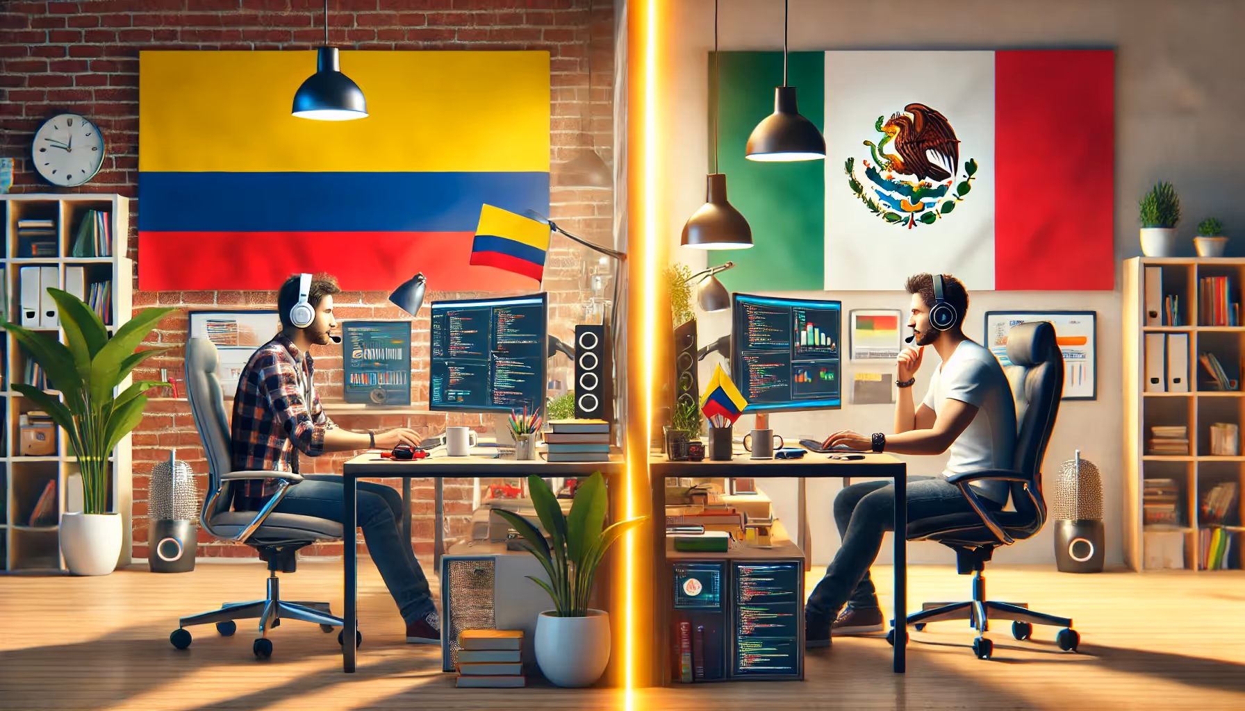 Hire top DevOps in Mexico vs Colombia
