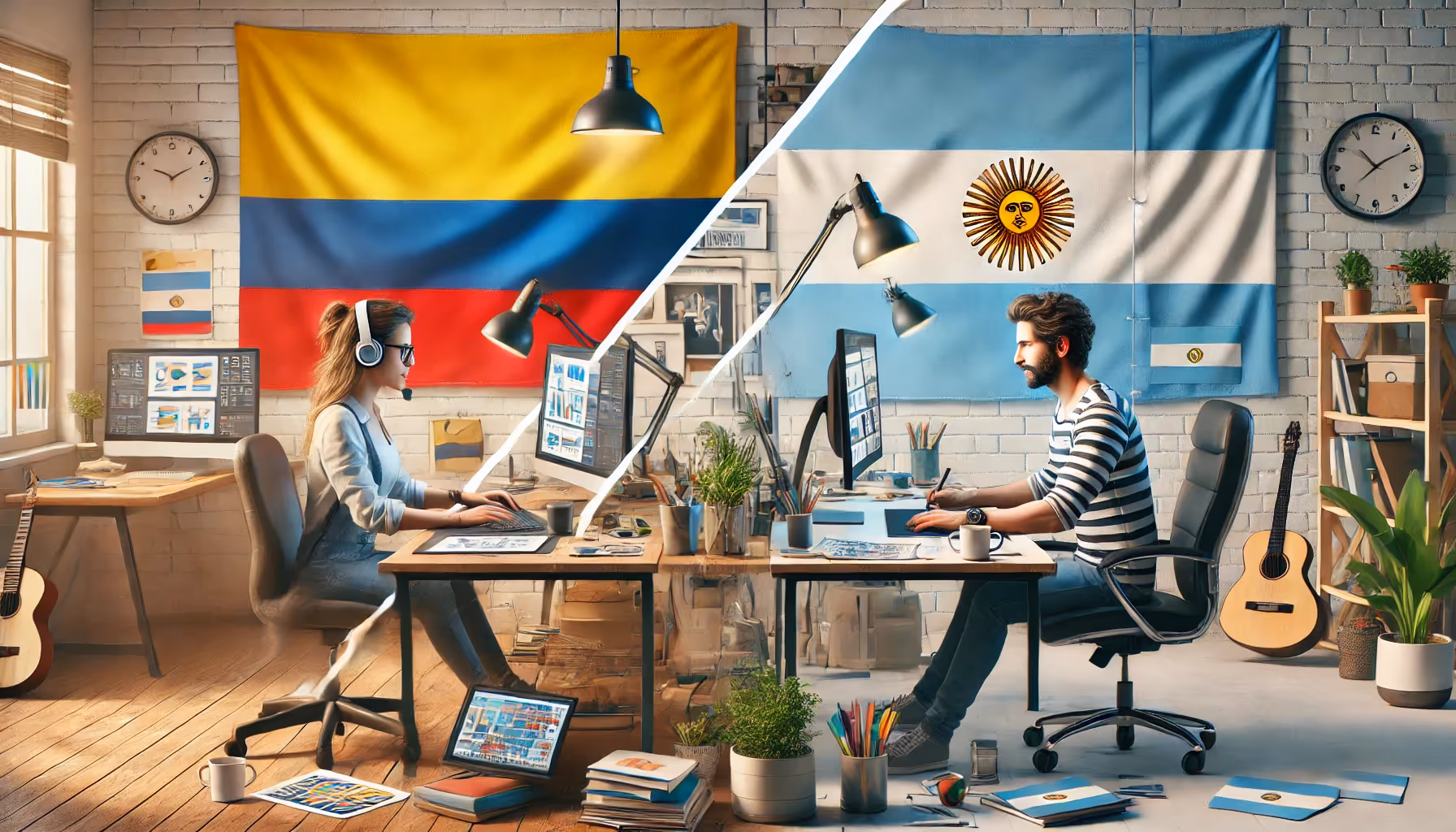 Hire Top UX Designers in Colombia vs Argentina
