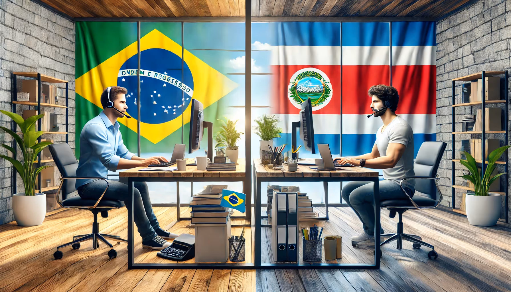 Hire Top Sales Representative in Brazil vs Costa Rica