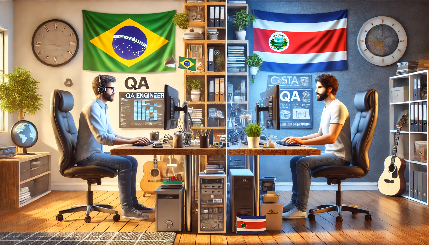 Hire Top QA Engineers in Brazil vs Costa Rica