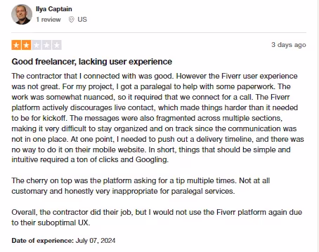 Fiverr review